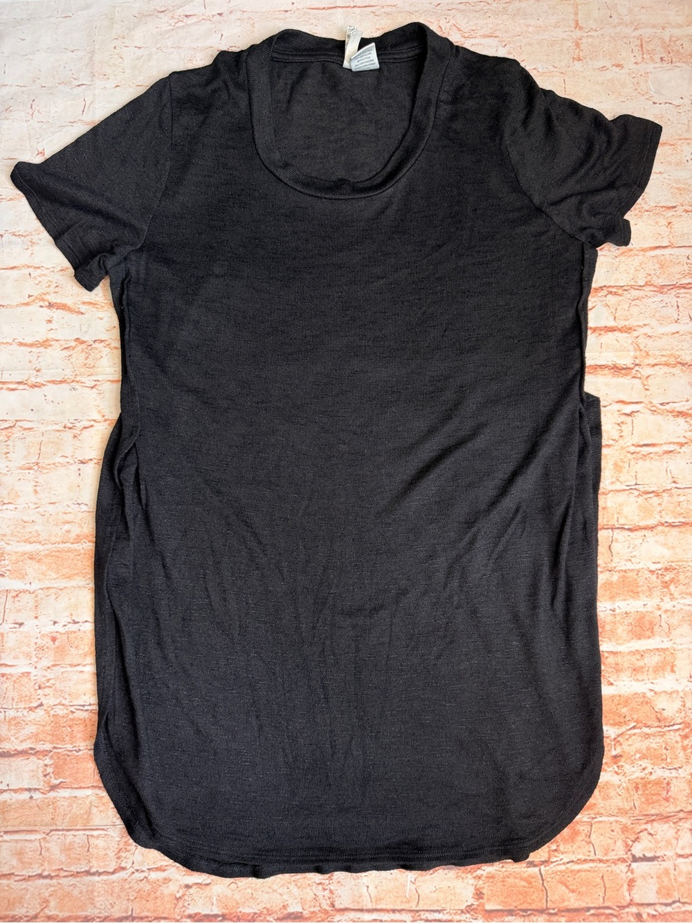 Mudd Black Short Sleeve Scoop Neck Tee
